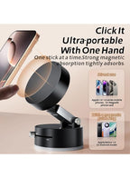 Magnetic phone holder mounted