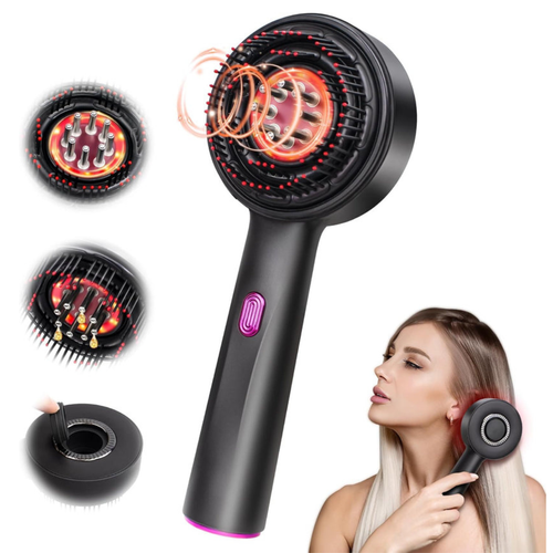 2-in-1 Hair Oil Applicator Brush