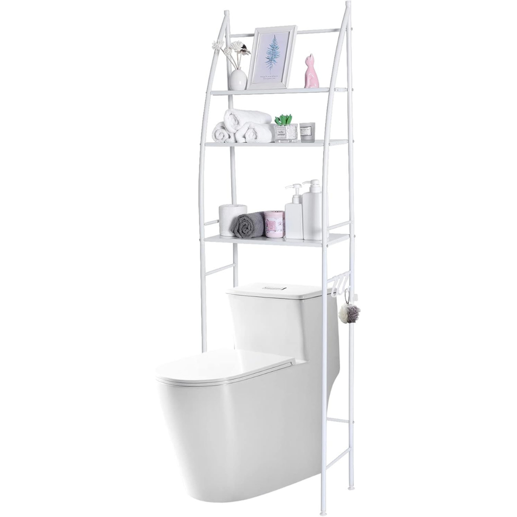 3-Tier Over-The-Toilet Bathroom Storage Rack