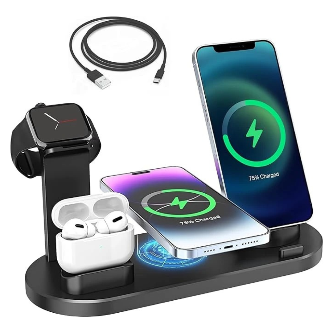 6-in-1 Wireless Charging Station
