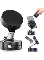 Vacuum Suction Cup Magnetic Car Phone Holder