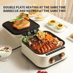 Electric pot cooking