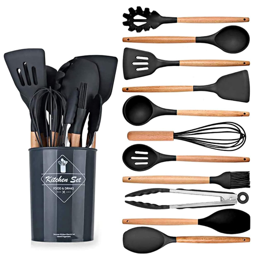 12-Piece Non-Stick Kitchen Utensil Set