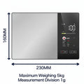 5KG Stainless Steel Smart Kitchen Scale